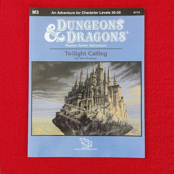 Other - Dungeons & Dragons Twilight Calling Adventure Module - Reprint